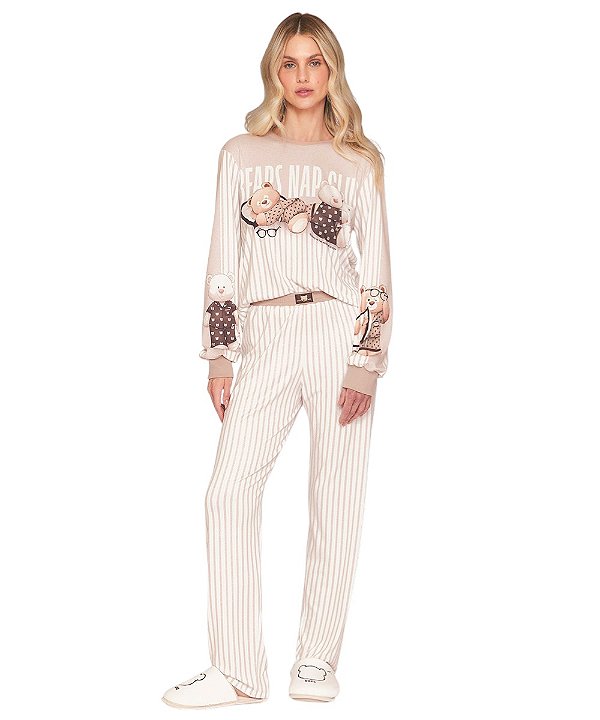 Pijama Feminino Longo Lua Lua 103.1101.85