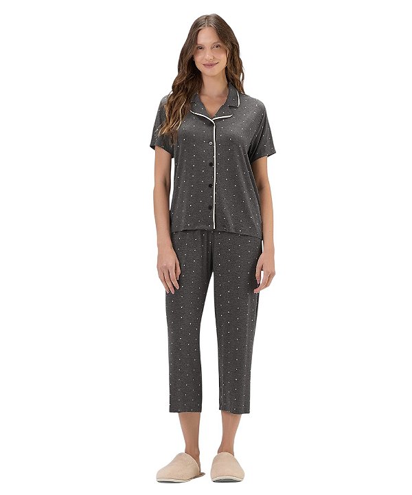 Pijama Feminino Pescador Aberto 2011314