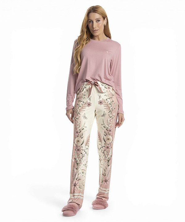 Pijama Feminino Longo Daniela Tombini 5504