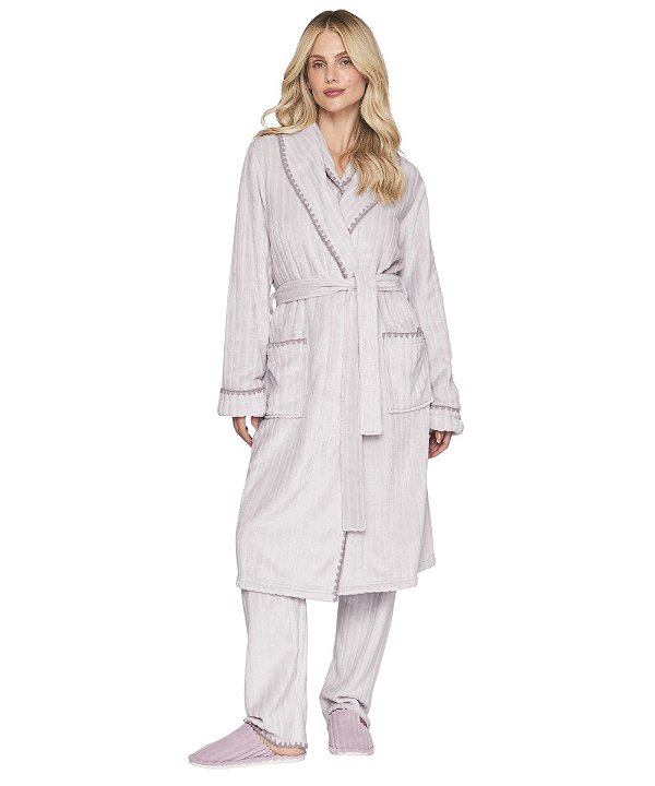 Robe Feminino Longo em Fleece Lua Lua 002.1304.85