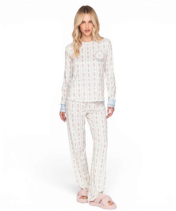 Pijama Feminino Longo Lua Lua 111.1101.85