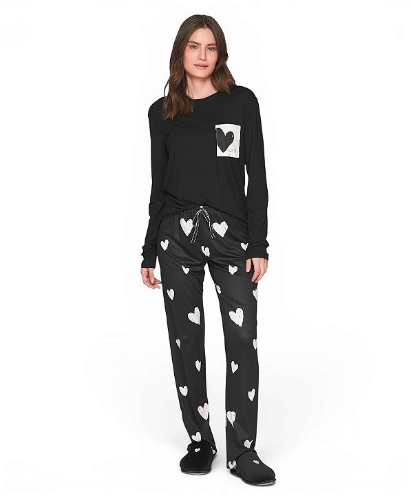Pijama Feminino Longo Lua Lua 118.1101.85