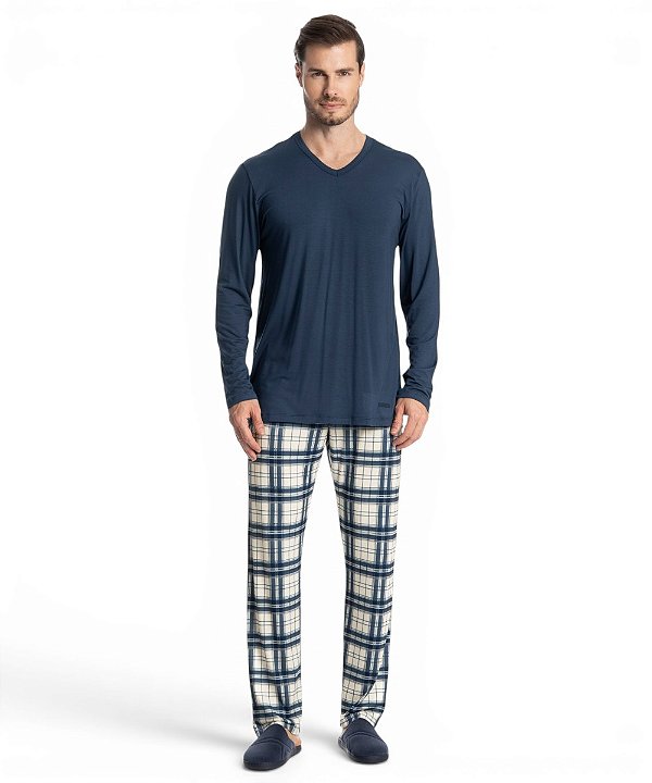 Pijama Masculino Longo Tombini 4390F