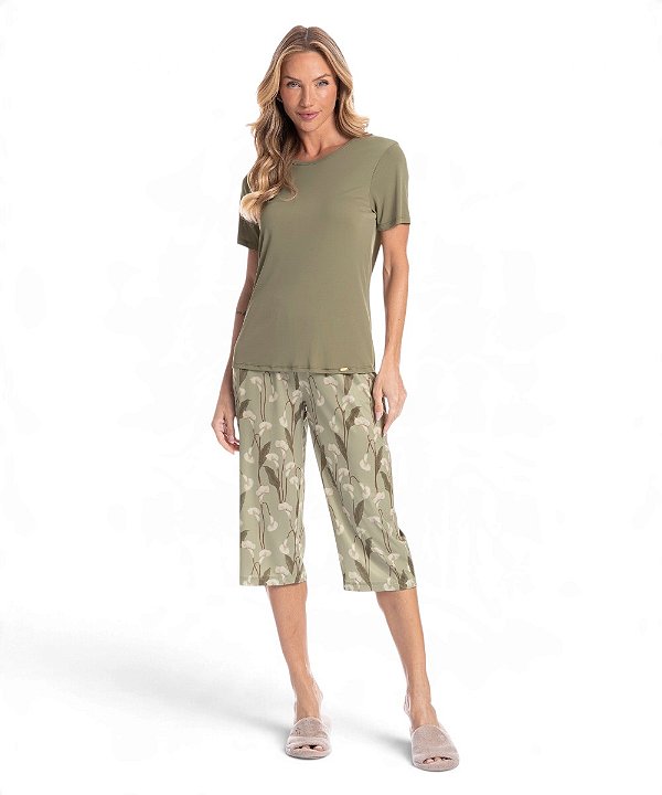 Pijama Pescador Feminino Daniela Tombini 6460F