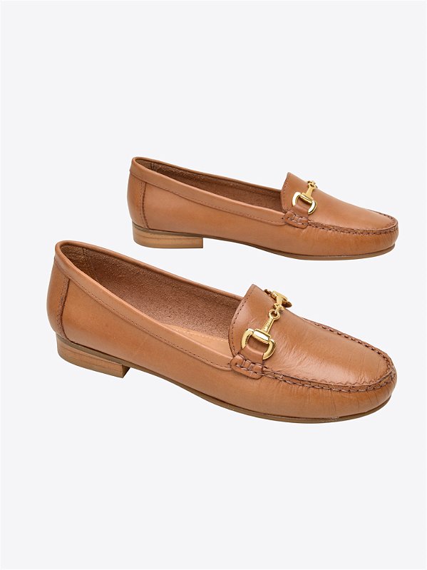 Mocassim clássico cappuccino