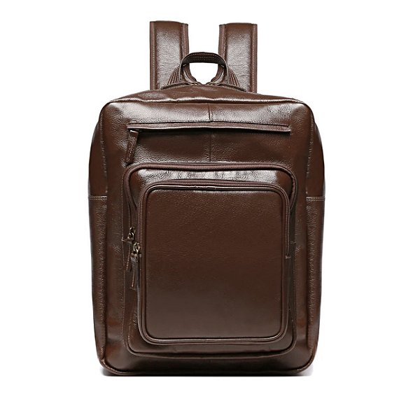 Mochila Notebook couro moca