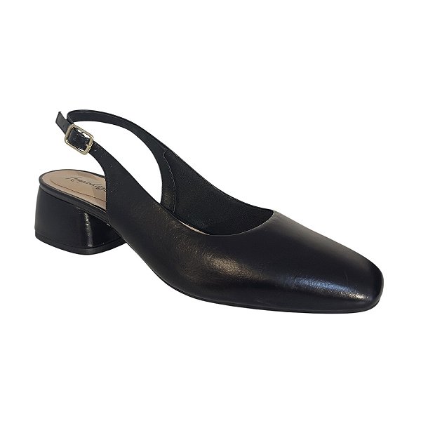 Chanel salto preto