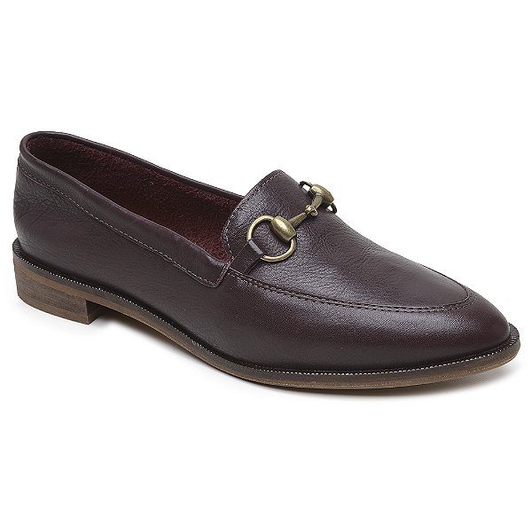 Mocassim Brixton Bordô