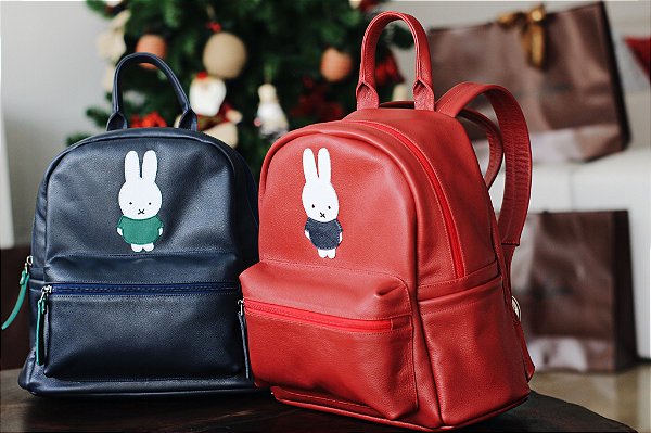 Mochila Infantil em couro