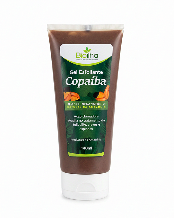 Gel Esfoliante de Copaíba 140ml (Copaiba Facial & Body Exfoliating Gel 140ml)