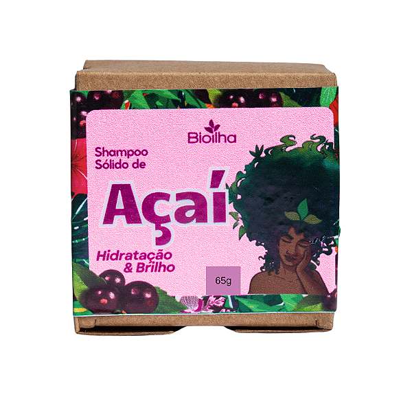 Shampoo Sólido de Açaí 65g