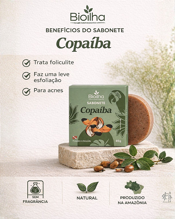 Sabonete de Copaíba (Copaiba Soap)