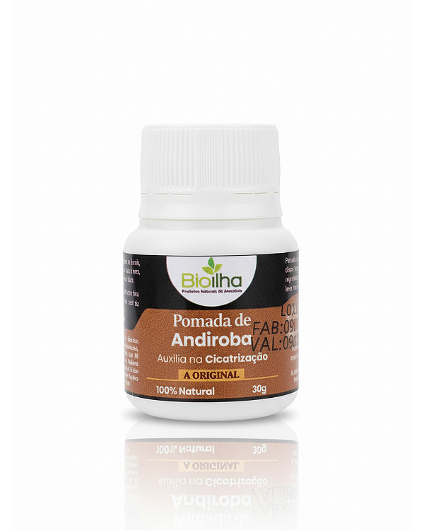 Pomada de andiroba Cicatrizante 30g (Andiroba Healing Ointment 30g)