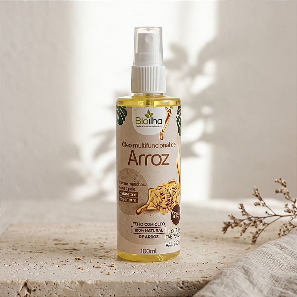 Óleo Multifuncional de Arroz 100ml (Rice Multifunctional Oil 100ml)