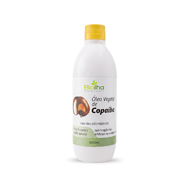 Óleo Vegetal de copaíba 500 ml (Copaiba Vegetable Oil 500ml)