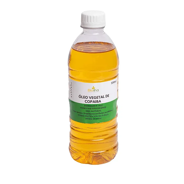 Óleo de copaíba 500 ml