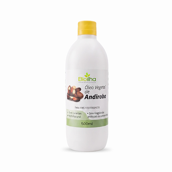 Óleo de Andiroba 500 ml (Andiroba Vegetable Oil 500ml)