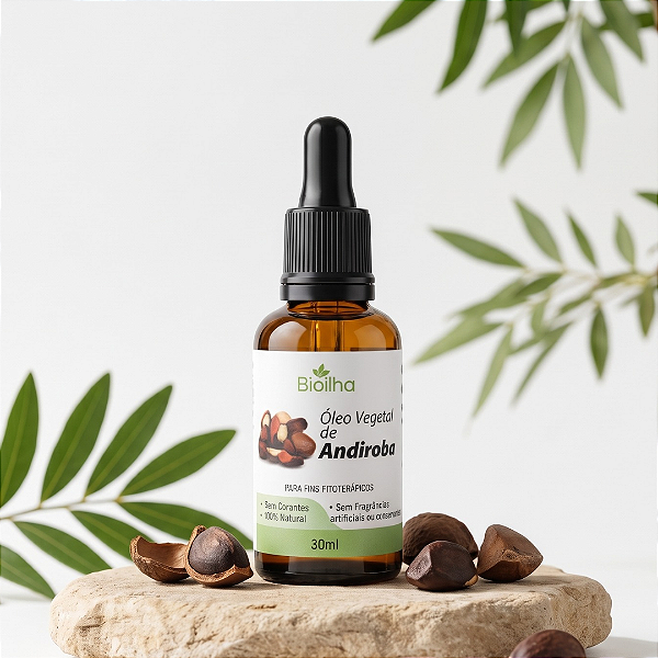 Óleo Vegetal de Andiroba 30ml (Andiroba Vegetable Oil 30ml)