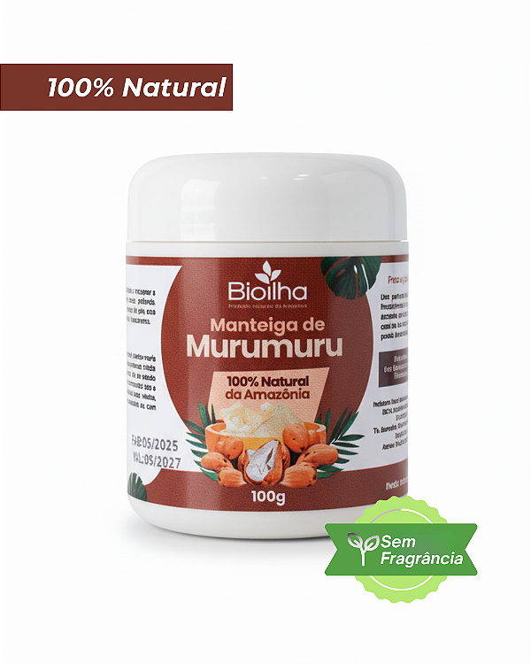 Manteiga de Murumuru 100 g (Murumuru Butter 100g)
