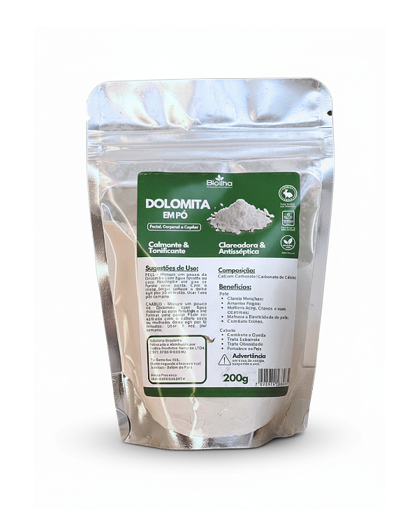Dolomita em Pó 200g (Dolomite Powder 200g)