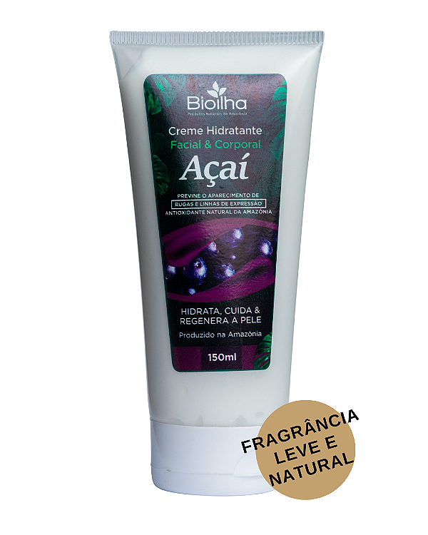 Creme Hidrante Corporal e Facial de Açaí 150ml