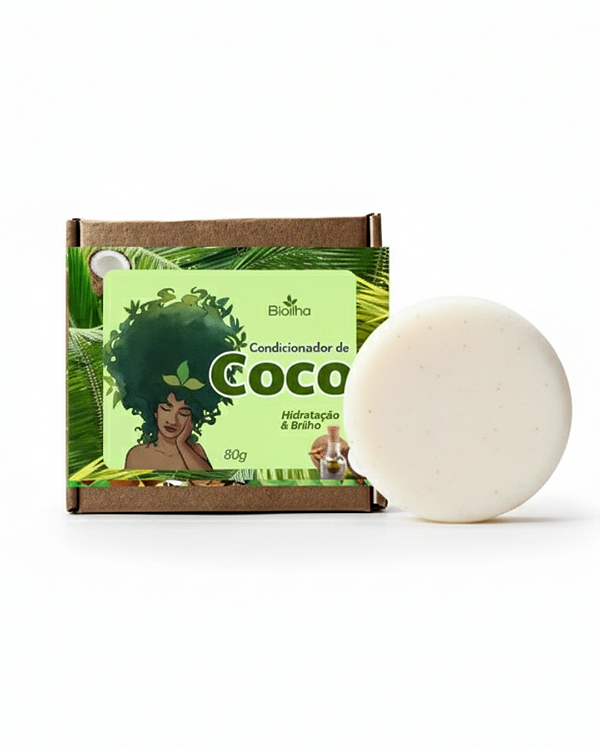Condicionador Sólido de Coco 50g (Coconut Solid Conditioner 50g)
