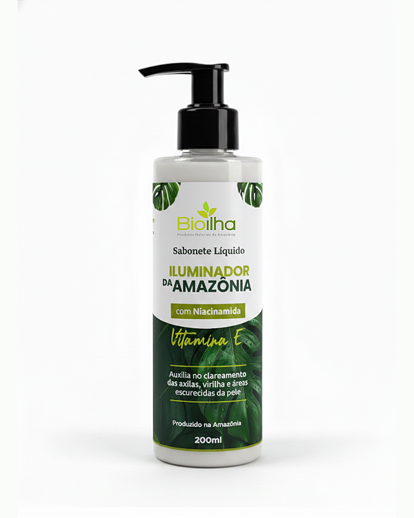 Sabonete Líquido Iluminador da Amazônia 200ml (Amazon Illuminating Liquid Soap 200ml)