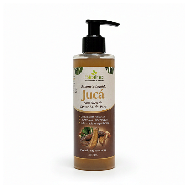 Sabonete Líquido de Jucá com Óleo de Castanha-do-Pará – 200ml