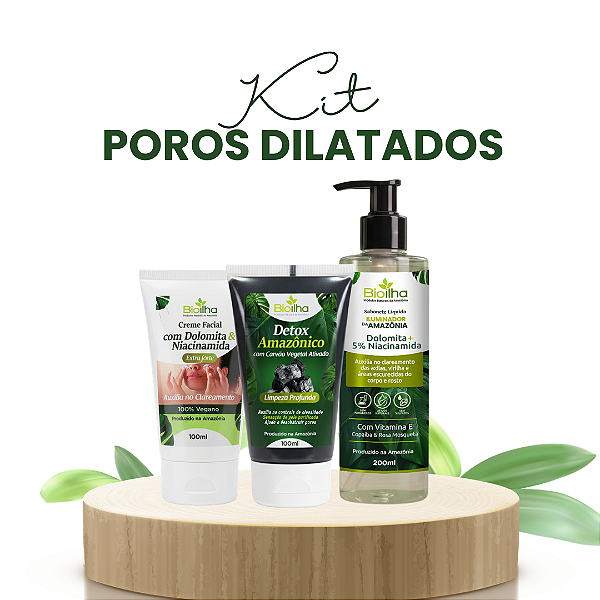 Kit Poros Dilatados – Bioilha