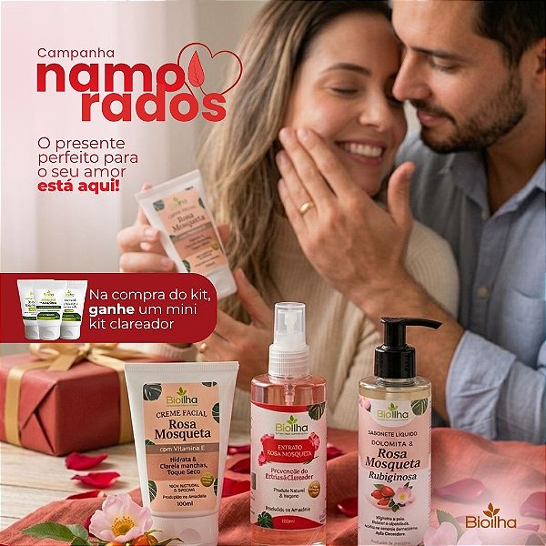 💝 Kit Especial Dia dos Namorados Bioilha – Rosa Mosqueta 💝