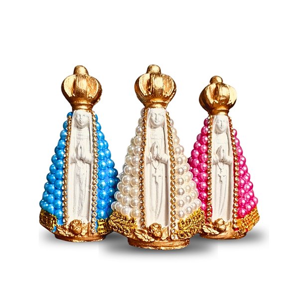 Nossa Senhora Aparecida Pérola 10cm