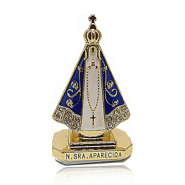 Nossa Senhora Aparecida Com Strass 5cm