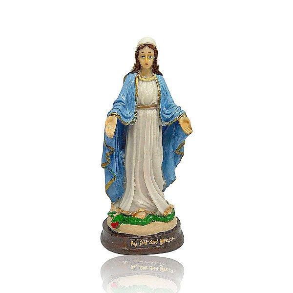 Nossa Senhora das Graças Resina 16cm