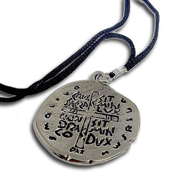 Cordão São Bento Medalha Das Duas Cruzes