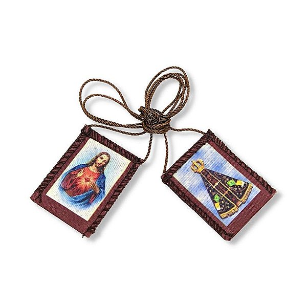 Escapulário De Tecido Nossa Senhora Aparecida