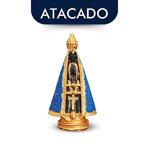 Nossa Senhora Aparecida 15cm Azul Atacado