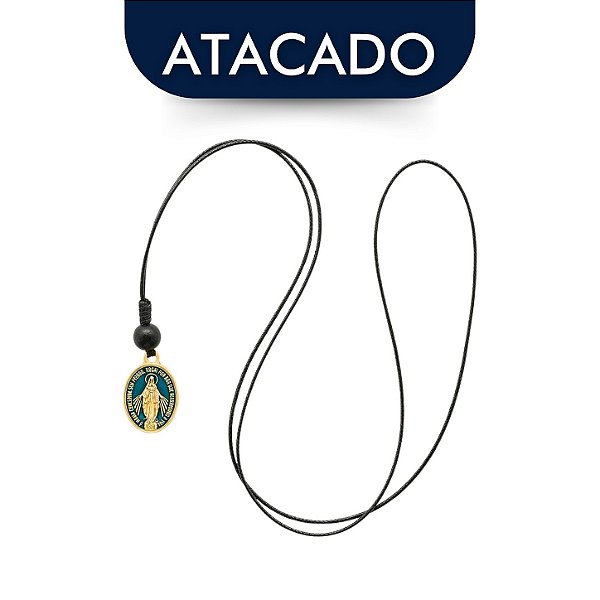Colar Medalha Milagrosa De Nossa Senhora Das Graças Atacado