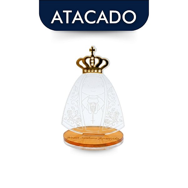 Mini Nossa Senhora Aparecida Baby 6,5cm Atacado