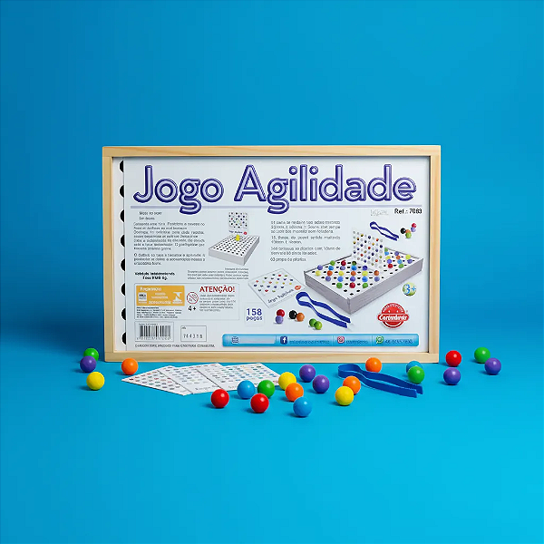 Brinquedo Educativo Jogo Agilidade Cerebral Desafio Bolinhas