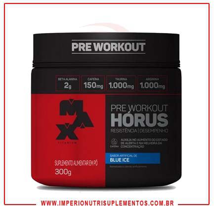 HORUS - 300G - MAX TITANIUM - SABORES VARIADOS