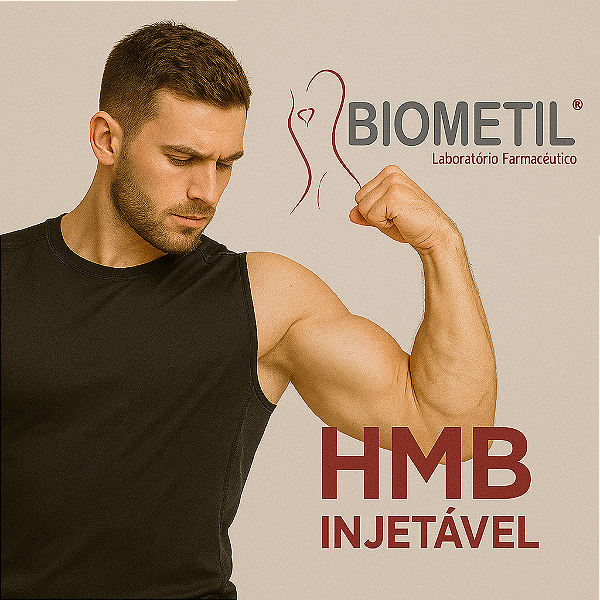 HMB BIOMETIL - 1 FRASCO COM 10 ML - 50 MG / ML ( INJETAVEL )