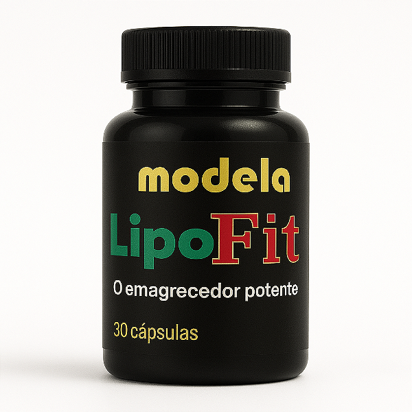 Modela LipoFit 30 cápsulas O Emagrecedor Potente