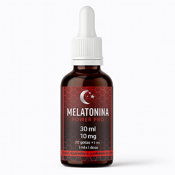 Melatonina Power Pro 30 ml 10  mg