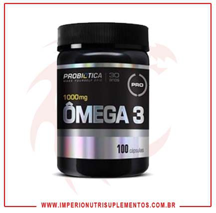 Ômega 3 – Probiotica 100 Cápsulas 1000mg