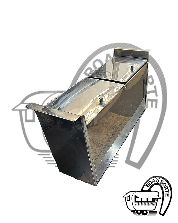 Caixa Inox (carrinho açaí)