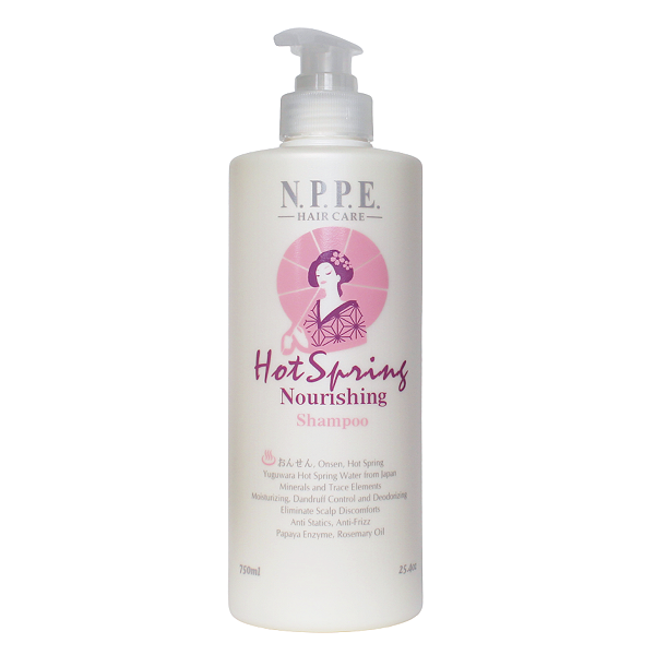 NPPE Hot Spring Nourshing Shampoo 750mL