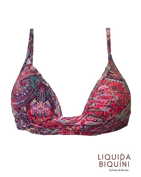 Biquíni de bojo com base Estampa Uva