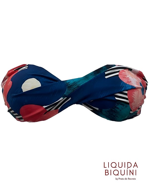 Biquíni com Bojo Tomara que Caia Estampa Flor