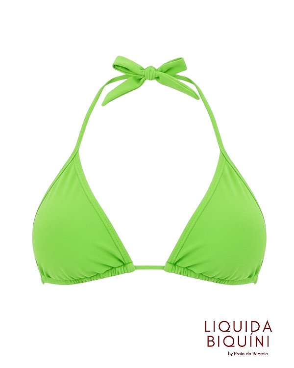 Biquíni Cortininha Básico Verde Limão