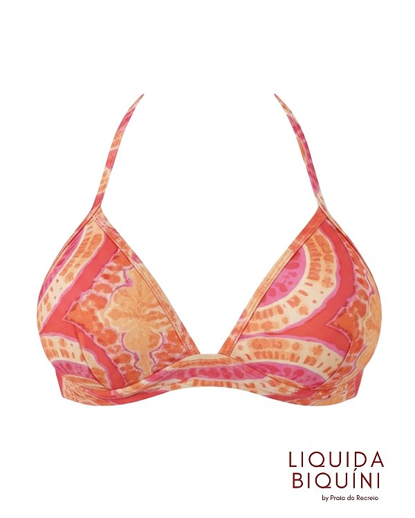 Biquíni Sunquiní Frente Única Estampa Tai Dai Tropical